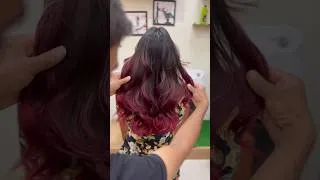 Thumbnail: Red balayage color 😍
