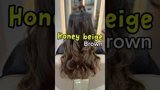 Thumbnail: Honey beige brown  #balayage #highlights #balayage