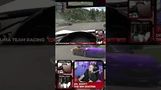 Thumbnail: 5 places gained.....2 seconds 😎 | iRacing Explosion #shorts #simracing