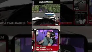 Thumbnail: Better to be lucky than good! | iRacing carnage #shorts #simracing