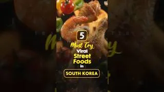 Thumbnail: 5 Must-Try Viral Street Foods in South Korea 🍜🌶️🍢