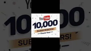 Thumbnail: 10K SUBS! THANK YOU! 😊