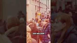 Thumbnail: 5 Most POPULATED COUNTRIES in the World! (2024) 😱 - #travelshorts
