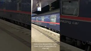 Thumbnail: How is it like traveling from Amsterdam to Vienna on a night train? Come onboard with us to check!