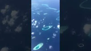 Thumbnail: Flying Over The Maldives #shorts #travel #maldives #islands