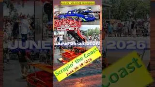 Thumbnail: #shorts 🚗 Scrapin' the Coast 2026 🚗 Mississippi Gulf Coast Event Preview #Traveling2See