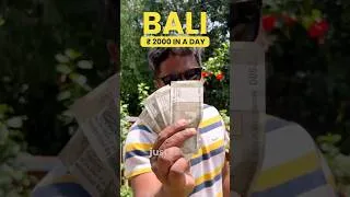 Thumbnail: Bali in 1 Day itinerary, under ₹2000