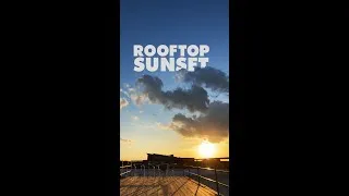 Thumbnail: Summer rooftop #sunset in Chicago 2023 #timelapse