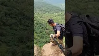 Thumbnail: Most Dangerous Climp Of Kalavantin Durg #kalavantindurg #shorts