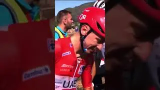 Thumbnail: TADEJ POGAČAR CRASHES OUT OF THE VUELTA !!!!   Nooooooo !!!!