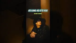 Thumbnail: BRYANT BARNES - AS LONG AS IT'S YOU (Short Lyrics) #shortvideo #travenmurics #bryantbarnes