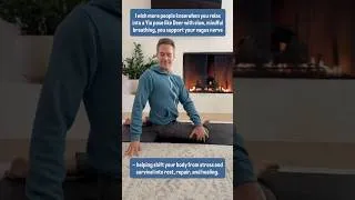 Thumbnail: When you practice deer pose…