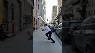 Thumbnail: How Spiderman Gets to Work 🕷️ #spiderman #work #nyc