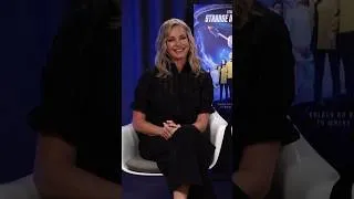 Thumbnail: Rebecca Romijn Had To Learn Klingon! - Star Trek: Strange New Worlds Season 4 Interviews