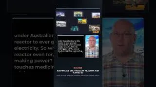 Thumbnail: Australia's Only Nuclear Reactor Turns 20, And It's Not What You Think