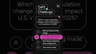 Thumbnail: Crypto Investment Quiz 2025 | Are You a Smart Investor? (U.S. Edition for Ages 35–54)  #podcast