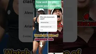 Thumbnail: Alexandra Eala vs Arianne Hartono big match
