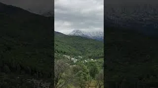 Thumbnail: First Snowfall Of the Season in Dharamshala ❄️ #dharamshala #snowfall #dhauladhar #himachalpradesh