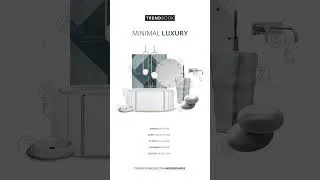 Thumbnail: Minimal Luxury Style | Bathroom Design | TRENDBOOK