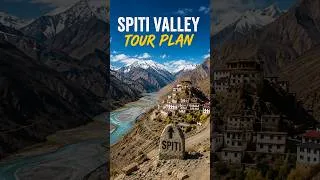 Thumbnail: Spiti Valley Tour Plan 2026 #youtubeshorts