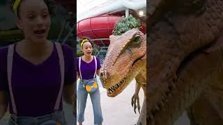 Thumbnail: ROAR Like A DINOSAUR! #meekah #irl #shorts | 🦖🦕 #trex #dino #trexranch