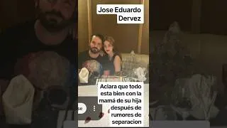 Thumbnail: Jose Eduardo Dervez aclara los rumores de separacion, dice que todo esta bien con la mamá de su hija