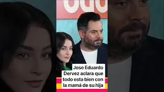 Thumbnail: Jose Eduardo Dervez asegura que todo esta bien con la mamá de su hija que tienen una bonita familia