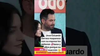 Thumbnail: Jose Eduardo Dervez reaparece con su esposa y les pidieron q' se dieron beso y sus reacciones #viral