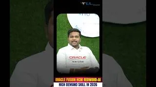 Thumbnail: 🚀Oracle Fusion HCM Redwood+AI In 2026 | Best IT Course After Career Gap