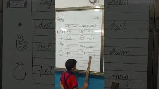 Thumbnail: vowels o and u sound words #viral #kids #shortsfeed #school