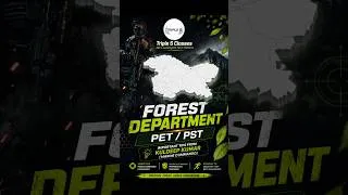 Thumbnail: FOREST DEPARTMENT PET/PST Preparation 🔥 | Important Tips by Marine Commando Kuldeep Kumar