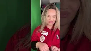 Thumbnail: ASMR unbuttoning shirt with SUPER LONG NAILS #shorts