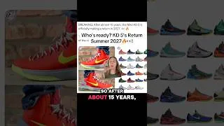 Thumbnail: THE KD 5 RETURNS SUMMER 2027👀🔥! COP OR DROP? #sneakers #copordrop