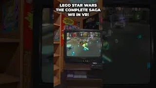 Thumbnail: Lego Star Wars: The Complete Saga Wii In VR! 😱 | EmuVR #shorts