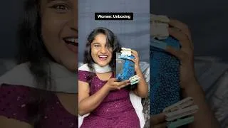Thumbnail: 😂 Men vs Women Unboxing Be Like! #shorts #funny #comedy #youtubeshorts