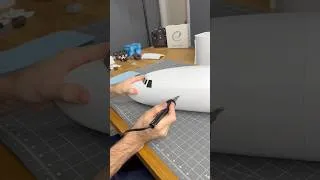 Thumbnail: Check out how clean this 3D Printed Battery Hatch is! 👀 #3dprintedplane #dc6