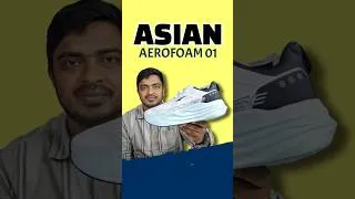 Thumbnail: Asian Aerofoam 01 Review #asianshoes #asianaerofoam01 #runningshoes #flipkarthaul #review