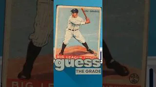 Thumbnail: Guess the Grade: 1933 Goudey Lou Gehrig #92