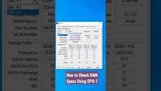 Thumbnail: How To Check RAM Specs And Model