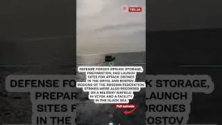 Thumbnail: UKRAINE STRIKES RUSSIA’S DRONE BASES! Attack Sites Hit in Oryol and Rostov