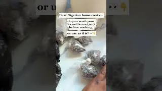 Thumbnail: Do you wash your Nigerian locust beans or use as it is?