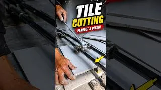 Thumbnail: ASMR Perfectly Cutting Wall Tiles 🎧 Most Satisfying Construction Sounds!