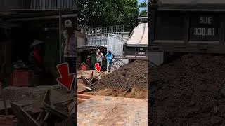 Thumbnail: Dump Truck Destroys Brick Foundation! Huge Mistake