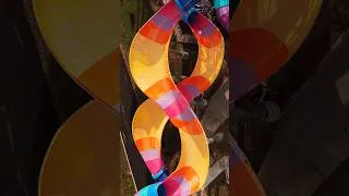 Thumbnail: World's First Wall Runner Water Slide POV #shorts #waterpark