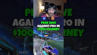 Thumbnail: PEAK SAVE AGAINST PRO IN $1000 TOURNEY (He Was Shocked)