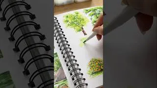Thumbnail: New water-based marker drawings🍀 Ohuhu