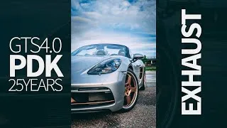 Thumbnail: Porsche Boxster GTS4.0 Exhaust Sound! 25 year anniversary model