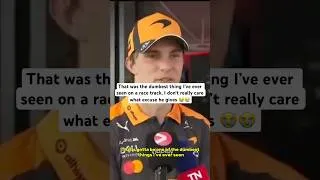 Thumbnail: Oscar Piastri Reaction To Incident With Carlos Sainz In Hungarian Grand Prix