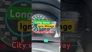 Thumbnail: Maruti Ignis Mileage Test 🔥 City vs Highway | Real Truth After 12,000+ KM 🚙