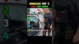 Thumbnail: Ranking Top 5 car crash 100K$ 🤑|| #car #crash #shorts